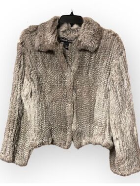 EUC Adrienne Landau Genuine Fur Jacket
